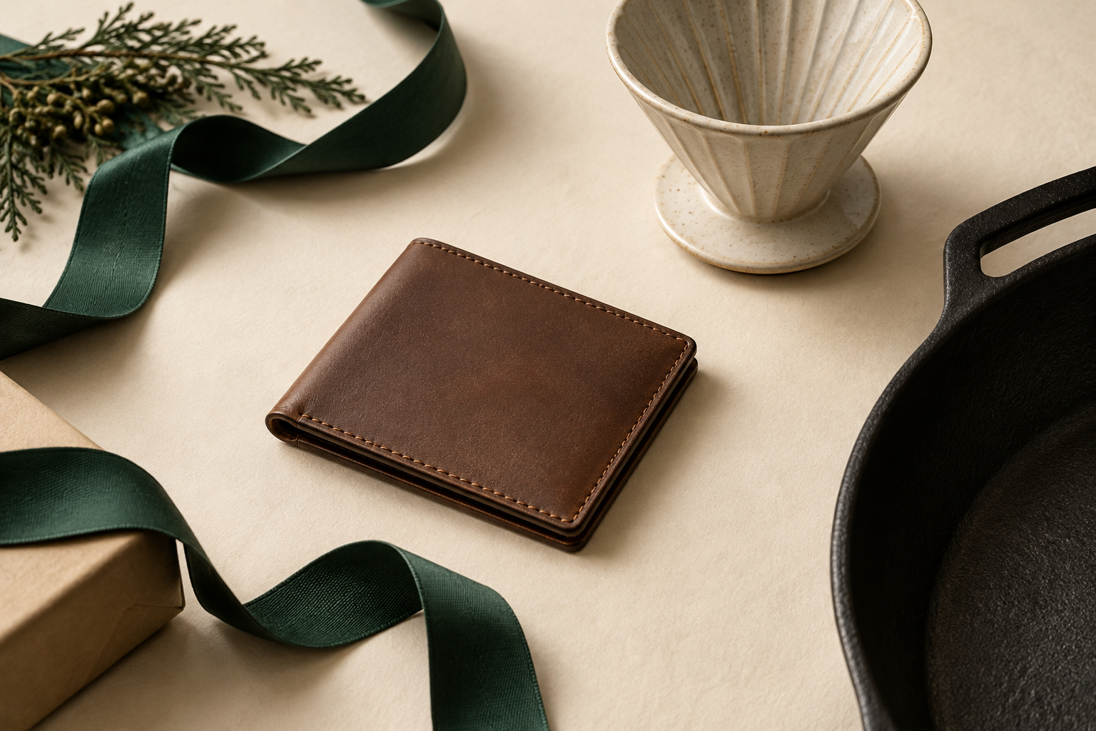 Gifts for him still-life